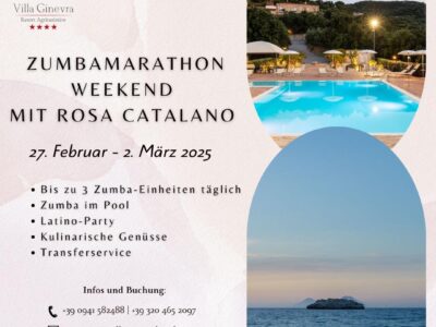 Zumba Marathon - Retreat auf Sizilien - Februar 2025