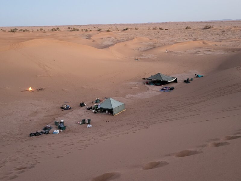 Wüsten-Retreat - Wandern in Stille durch die marokkanische Sahara