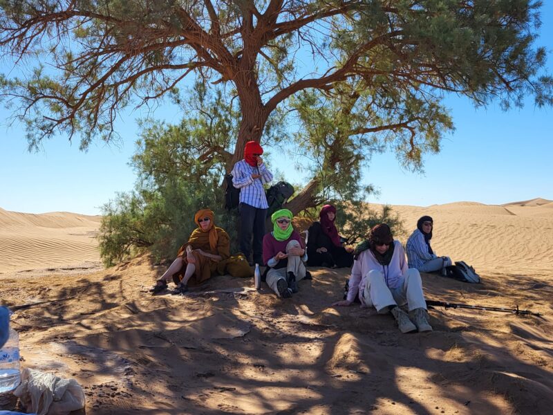 Wüsten-Retreat - Wandern in Stille durch die marokkanische Sahara