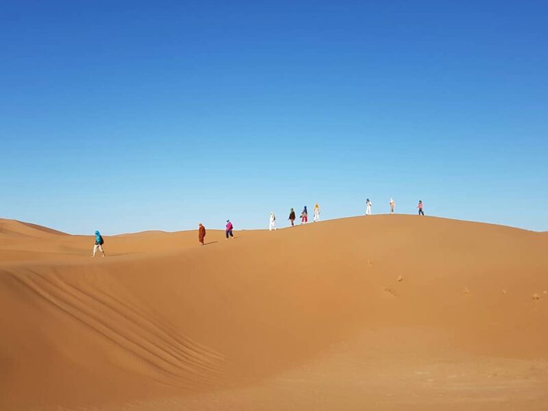 Wüsten-Retreat - Wandern in Stille durch die marokkanische Sahara