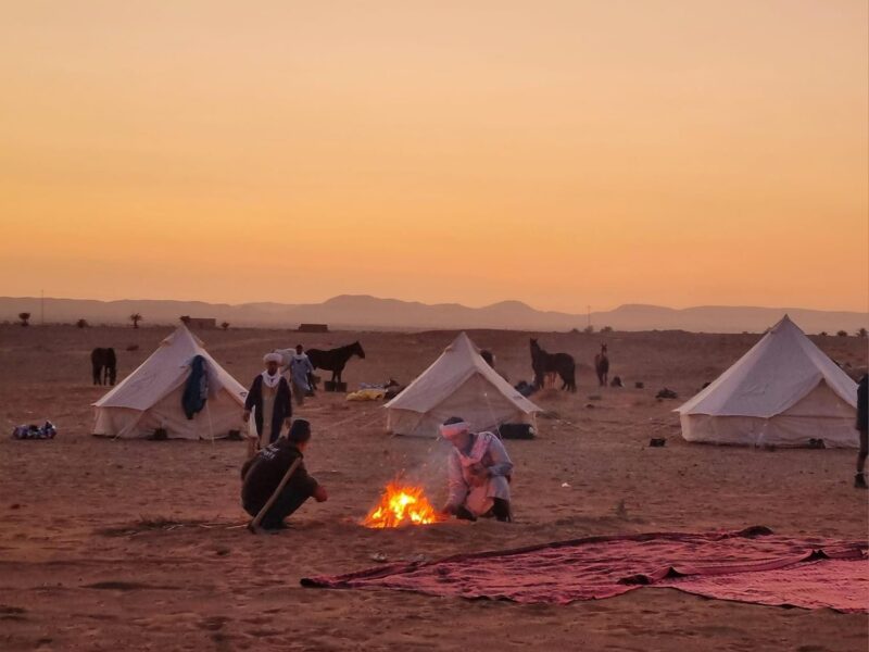 Entdecke die absolute Freiheit in der Sahara - eine Wüstenwanderung